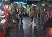 Babinsa Koramil 08/Johar Baru Bersama Tiga Pilar Laksanakan Patroli Cipta Kondisi