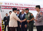 Panglima TNI Sambut Kedatangan Presiden RI Usai Lawatan ke Timur Tengah