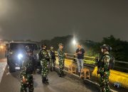 Tingkatkan Kamtibmas, Danramil 03/Pasar Rebo Ciracas Pimpin Patroli Malam
