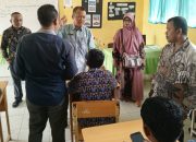 Tinjau pelaksanaan asesmen, Kabid SMP Motivasi Peserta Didik Agar Semangat Belajar.