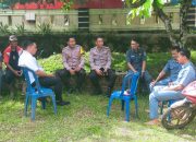 Jum’at Curhat, Polsek Blambangan Umpu Sosialisasi Layanan 110 di Kampung Brata Yudha