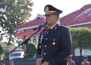 Upacara Harkitnas ke 117, Kapolres Way Kanan Ajak Personel Bangkit bersama Wujudkan Indonesia Kuat