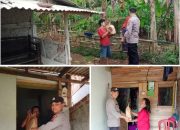 Bagikan Sembako Kepada Warga Kurang Mampu, Polsek Katibung Sambut Jumat berkah setiap Minggu nya.