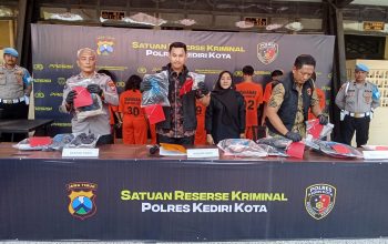Satreskrim Polres Kediri Kota Ungkap 2 Kasus : Kasus Pencurian Spesialis Pusat Perbelanjaan dan Kasus Kekerasan Fisik Terhadap Anak