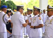 DANLANTAMAL III PIMPIN SERTIJAB DANSATROL DAN PENGUKUHAN JABATAN KA AKUN LANTAMAL III
