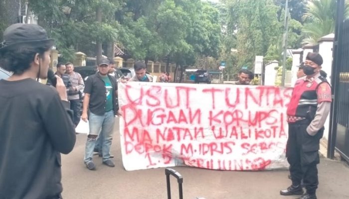 Demo Mahasiswa, Usut Investigasi Kasus PSU, Copot Fadli Kabid Pengelolaan Aset Kota Depok