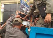 Satpol PP Depok Tertibkan 35 Bangunan Liar, 8 Tiang dan 8 Billboard Tidak Berizin