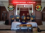 TNI AL Gagalkan Upaya Penyelundupan Narkoba Jenis Ganja Seberat 15 Kg di Perairan Natal
