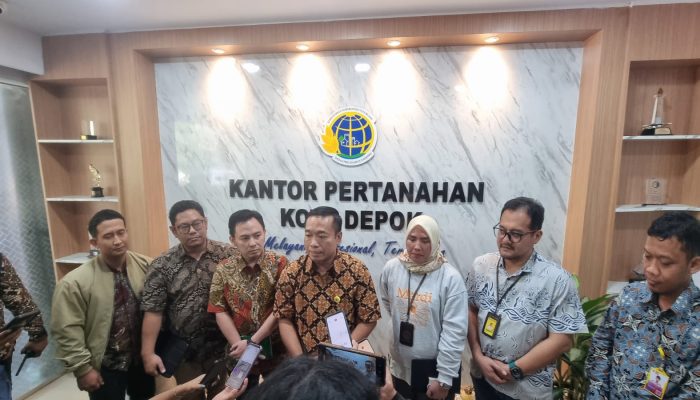 BPN Depok Mempererat Komunikasi Bersama Wartawan Dengan Coffee Morning