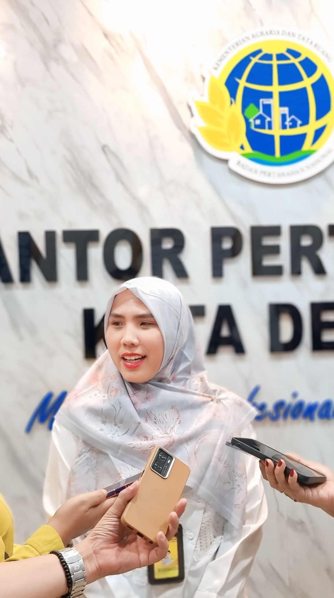 BPN Depok Belum Miliki Fire System Serta Roll O Pack, Nina Kasubbag TU BPN: Berharap Hibah dari Pemkot Depok