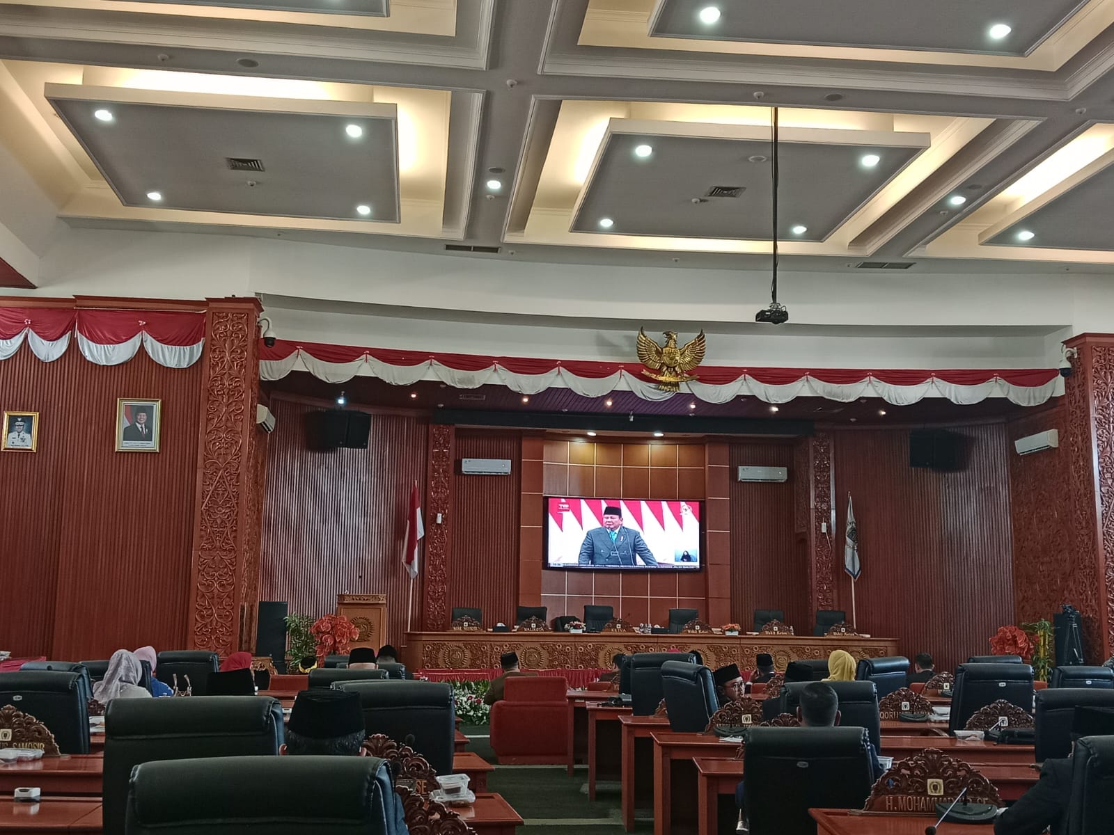 Sidang Paripurna Istimewa DPRD Kota Depok, Dengarkan Pidato Kenegaraan Presiden RI