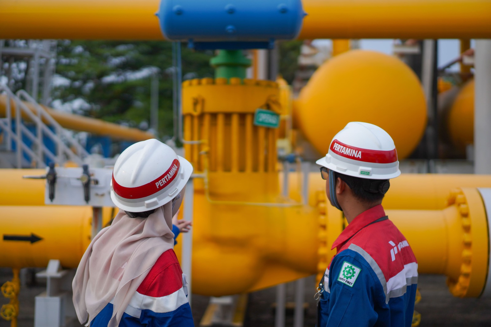 Rayakan HUT Ke-80 RI, Pekerja Pertagas Siaga Pastikan Keandalan Penyaluran Energi