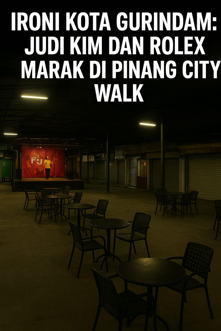 Dugaan Judi KIM Dan Rolex Marak Di Pinang City Walk, Aparat Seolah-Tutup Mata