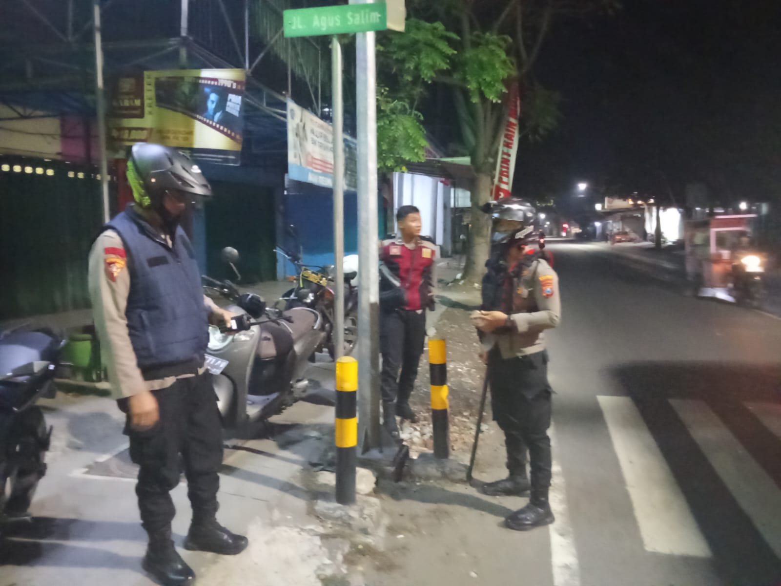 Dipimpin Kabag Ops, Polres Kediri Kota Gelar Operasi Antisipasi “Jumat Gaul ”