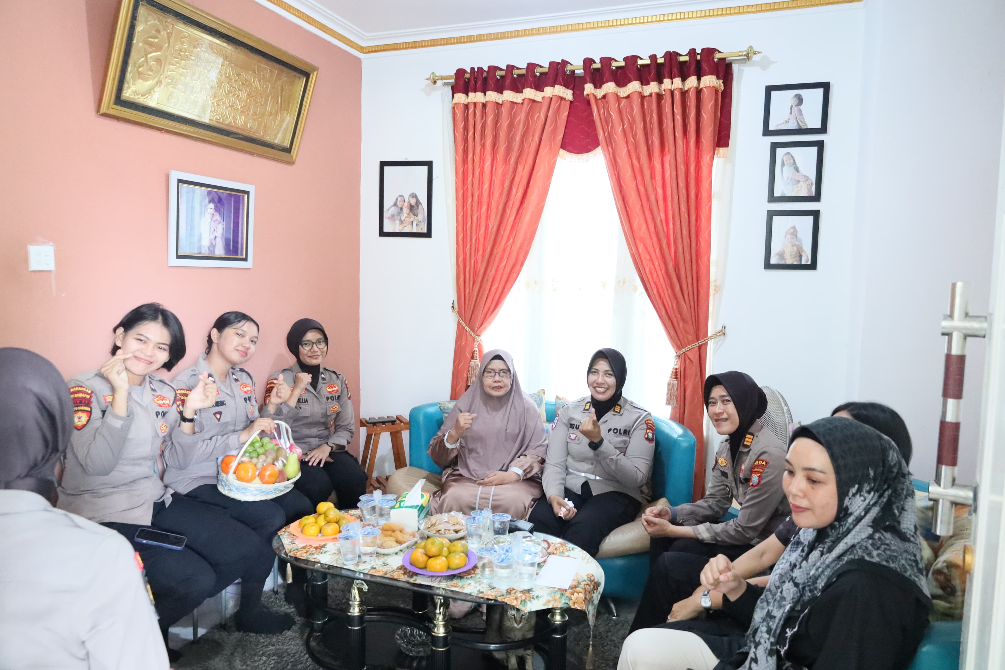 HANGATNYA ANJANGSANA POLWAN POLDA KEPRI JELANG HARI JADI POLWAN KE-77