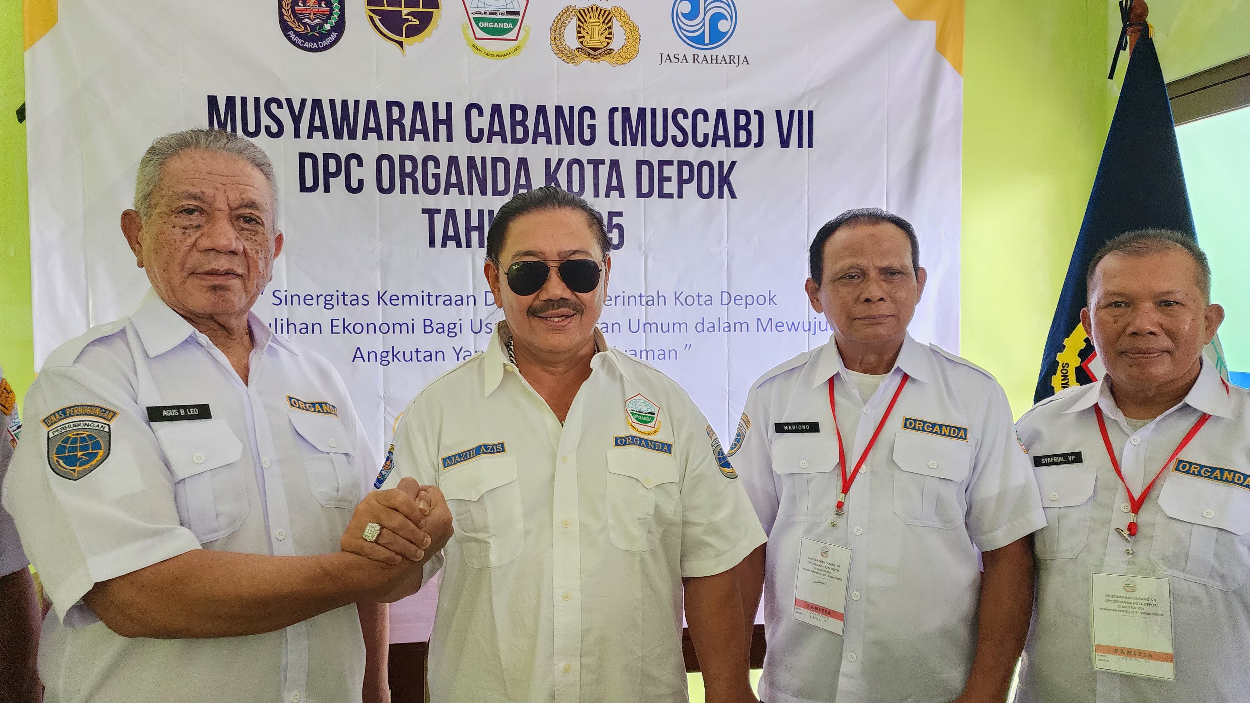 H Ajazih Ajis S.H Terpilih Kembali Sebagai Ketua Organda Depok Periode 2024-2029