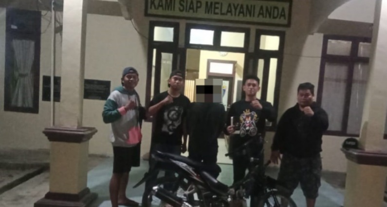 Dalam Waktu 24 Jam, Polsek Bumi Agung Bekuk Diduga Pelaku Penggelapan Sepeda Motor