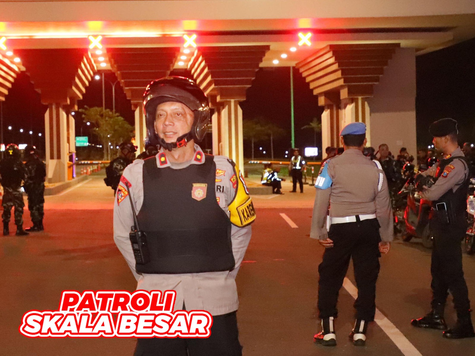 Polres Kediri Kota Gelar Patroli Skala Besar Pasca-Kerusuhan yang Terjadi Pada 30 Agustus Lalu, Situasi Aman Kondusif