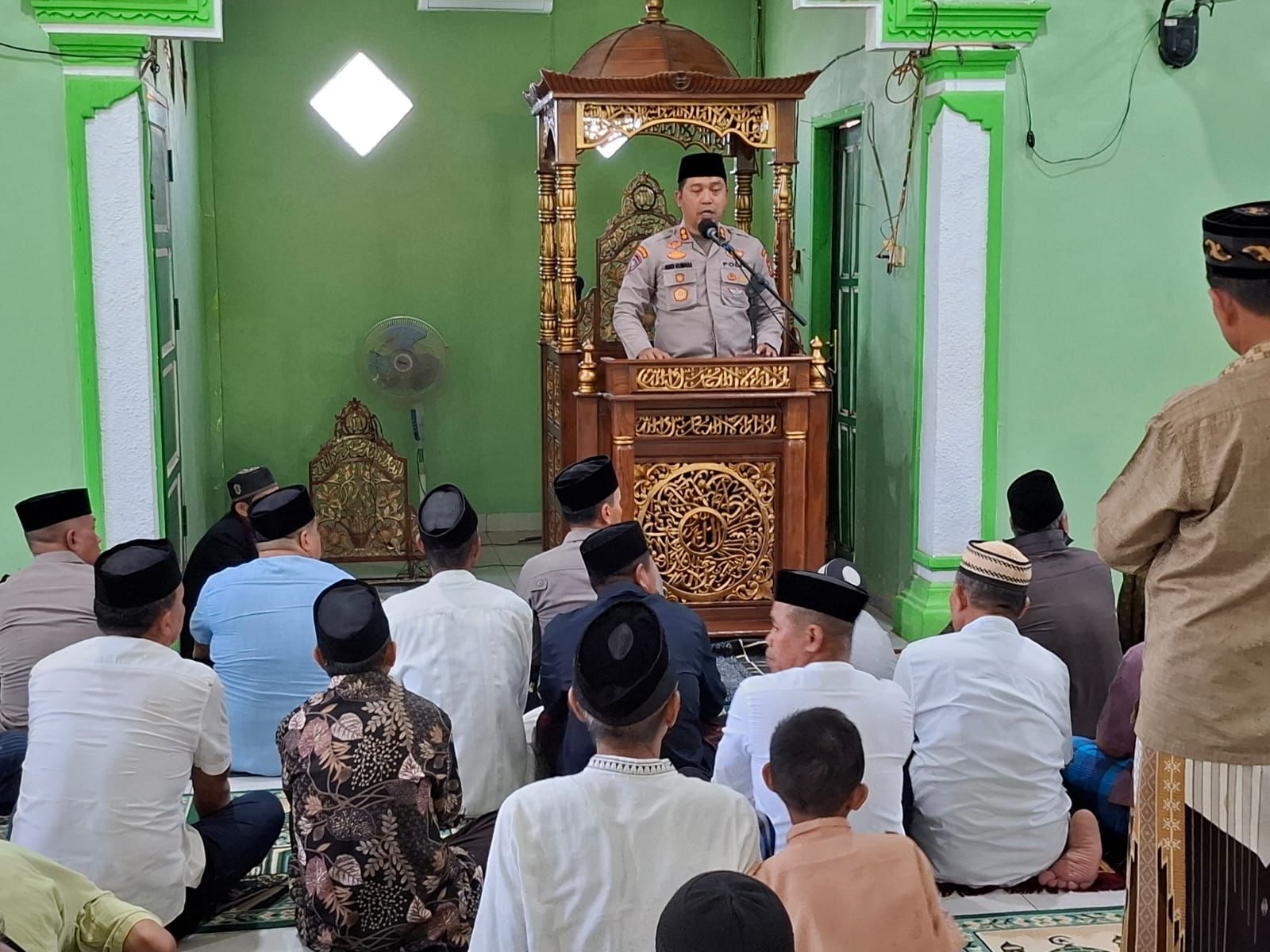 Polres Maros Tampung Aspirasi Warga Lewat Jumat Curhat di Moncongloe
