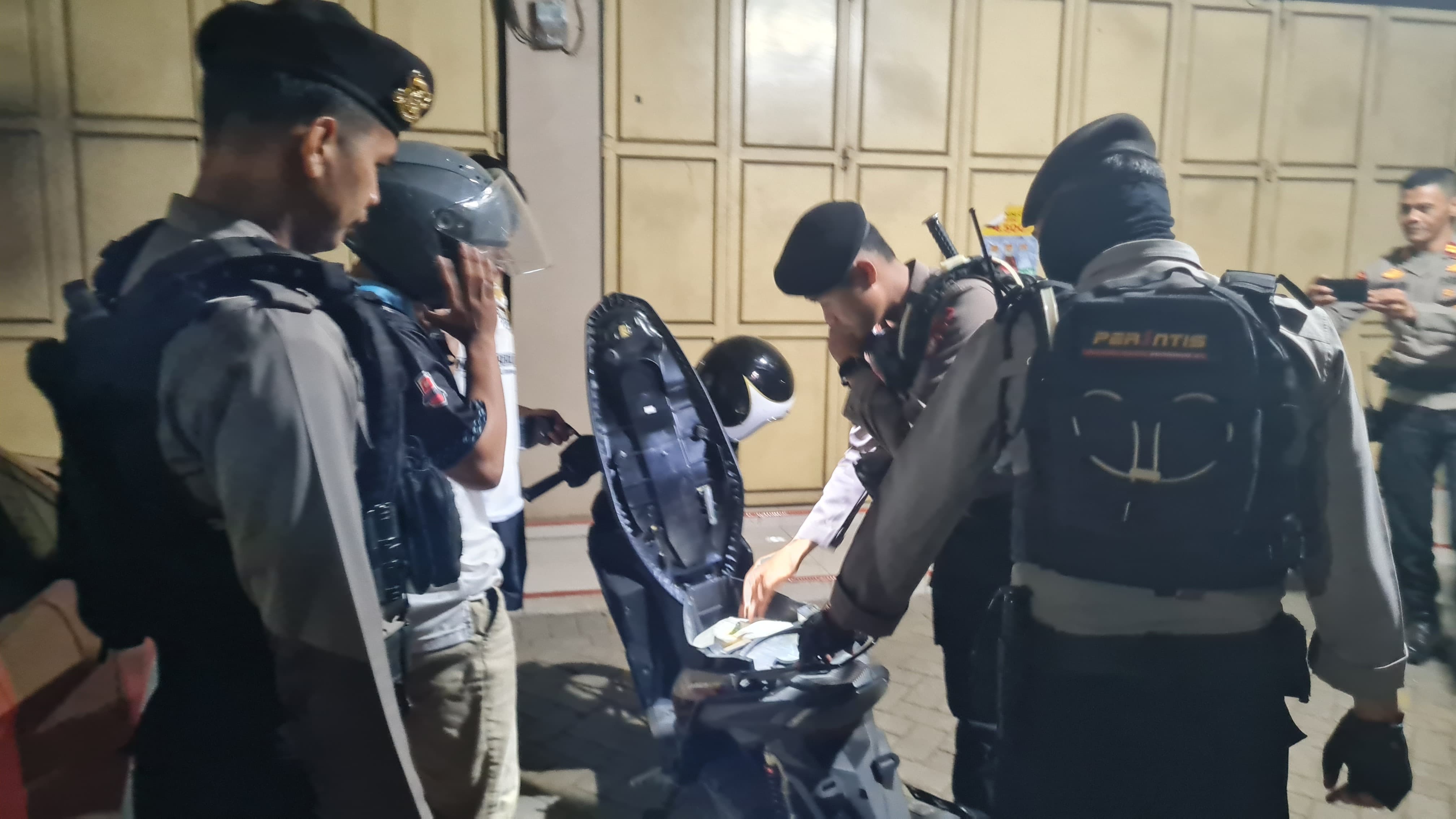 Cegah Tawuran dan Perkelahian Kelompok, Polres Maros Gelar Patroli Wilayah