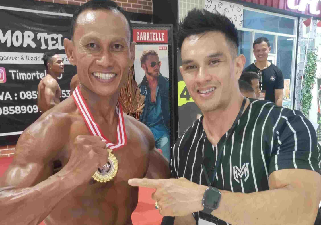 Fajar, Raih Juara Terbaik The Beginner Body Contest 2025