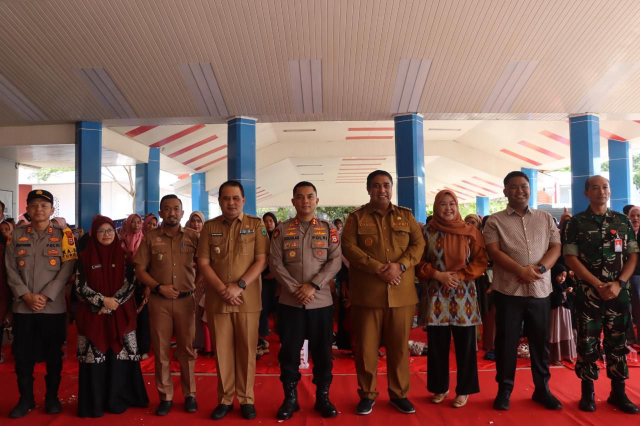 Gerakan Gemar Makan Telur, Kapolres Maros Dukung Upaya Tekan Stunting