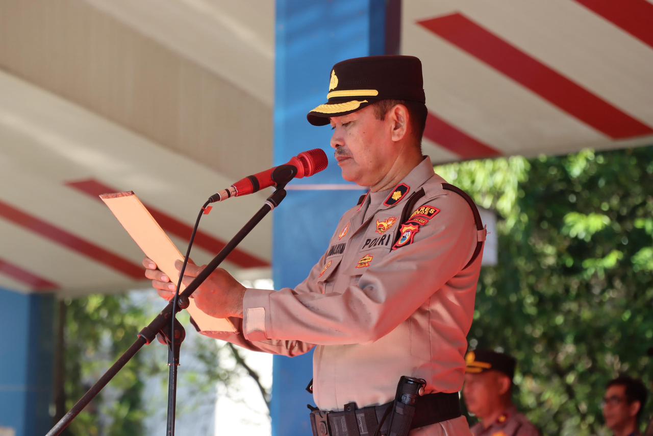 Polres Maros Bertindak Sebagai Pelaksana Upacara Hari Kesadaran Nasional Tingkat Kabupaten Maros