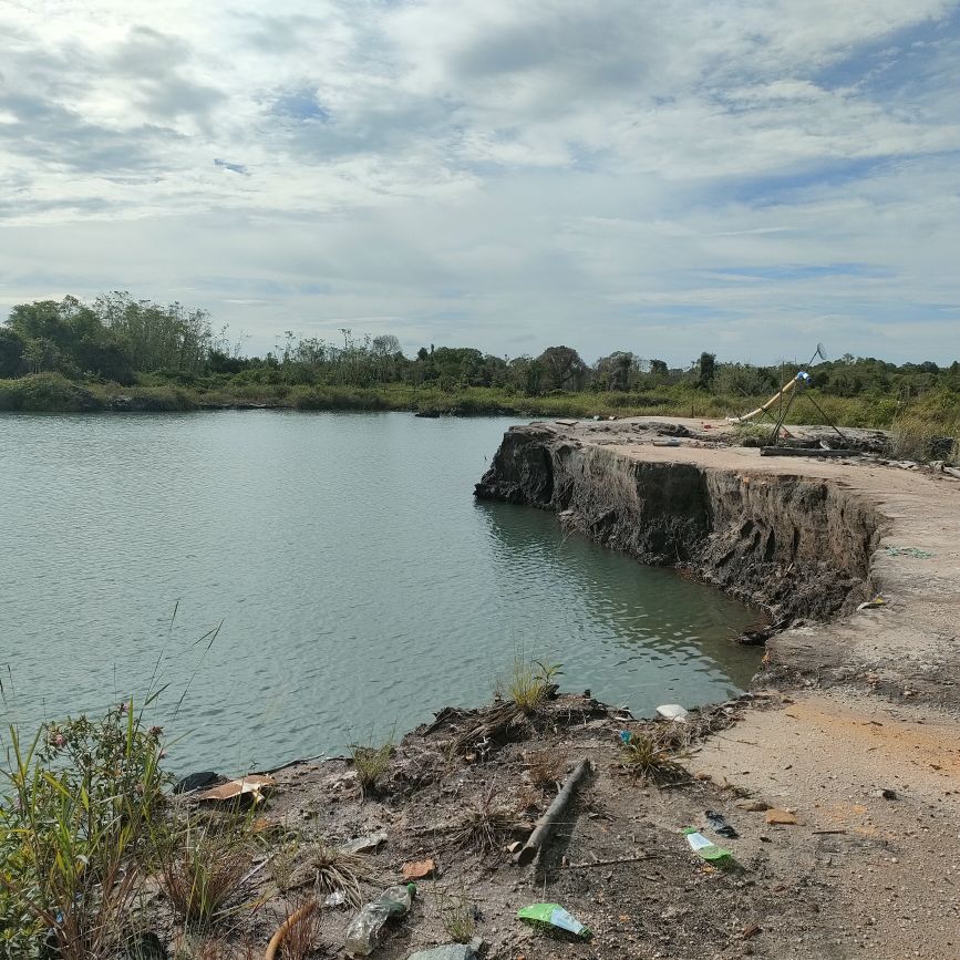 Kerusakan Lingkungan Ulah Penambang Pasir Ilegal Di Galang Batang Bintan