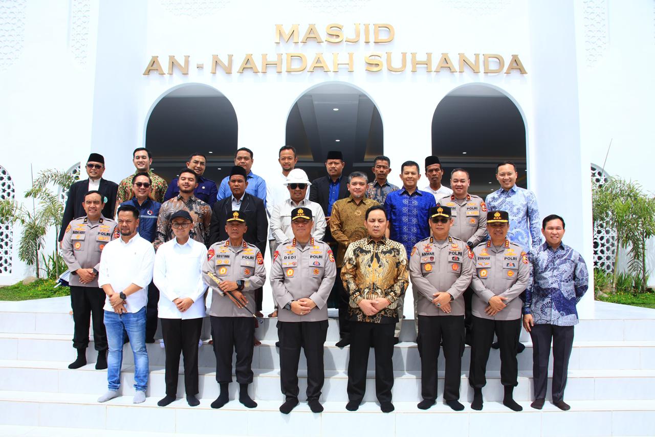 Wakapolri Resmikan Masjid An-Nahdah Suhanda di SMA Kemala Taruna Bhayangkara Bogor