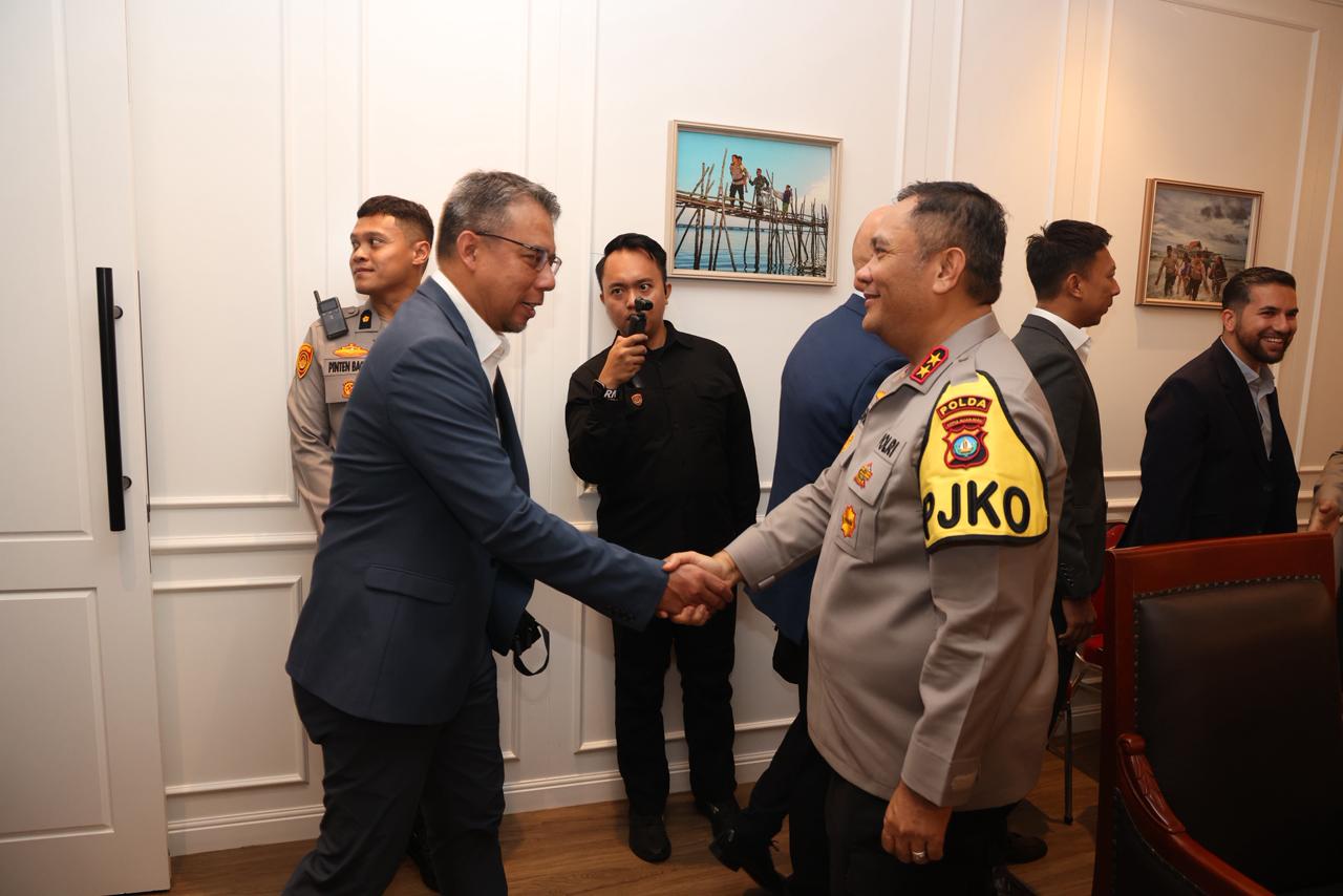 KAPOLDA KEPRI TERIMA KUNJUNGAN KEHORMATAN IFLEC: PERKUAT SINERGI PEMBERANTASAN KEJAHATAN LINTAS NEGARA