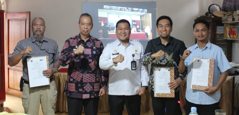 Lsm Lck Pan Bersama  kantor Hukum Law  Ofice Herman Hamzah SH,MH Menanda Tangani MoU dan PKS Program LCC   Lapas Kelas III Pagar Alam