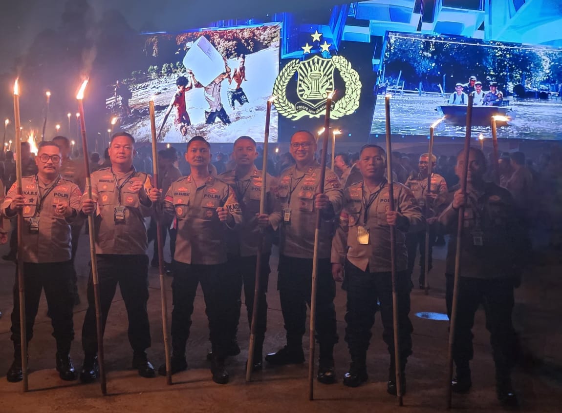 Kapolres Kediri Ikuti Malam Renungan Nilai-Nilai Ksatria Bhayangkara