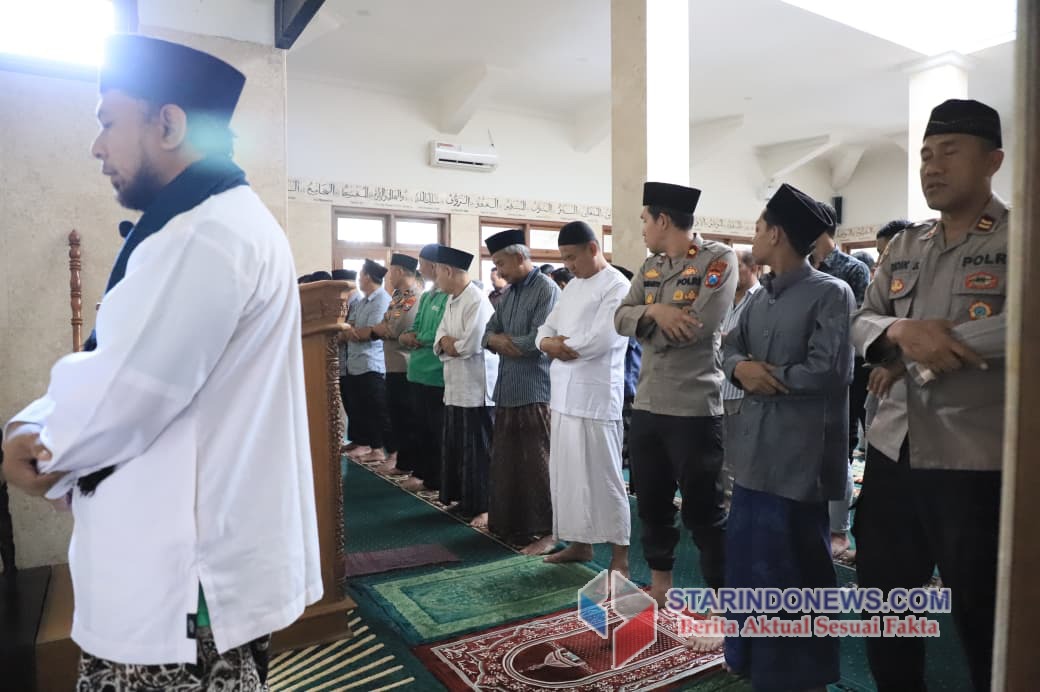 Peduli Sesama, Polres Kediri Kota Ajak Masyarakat Gelar Sholat Ghoib dan Doa Bersama