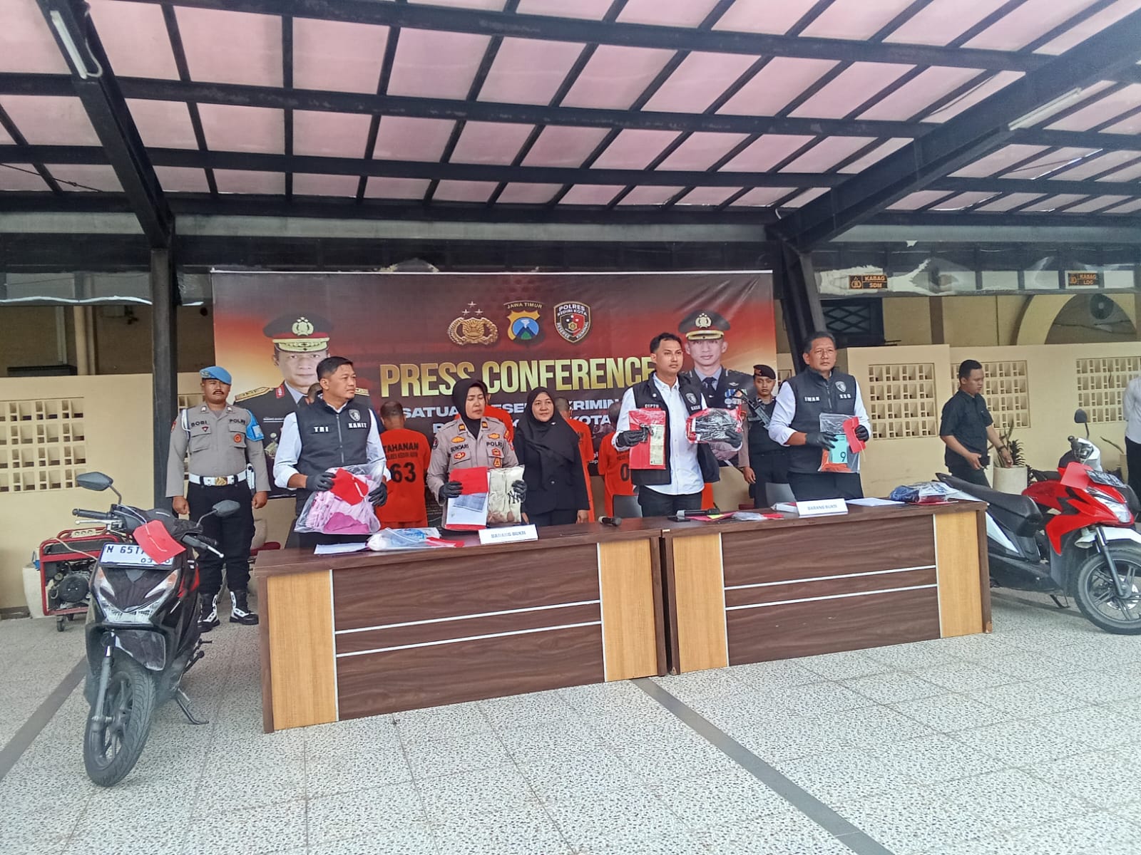 Polres Kediri Kota Ungkap Kasus di Antaranya Pencabulan atau Persetubuhan