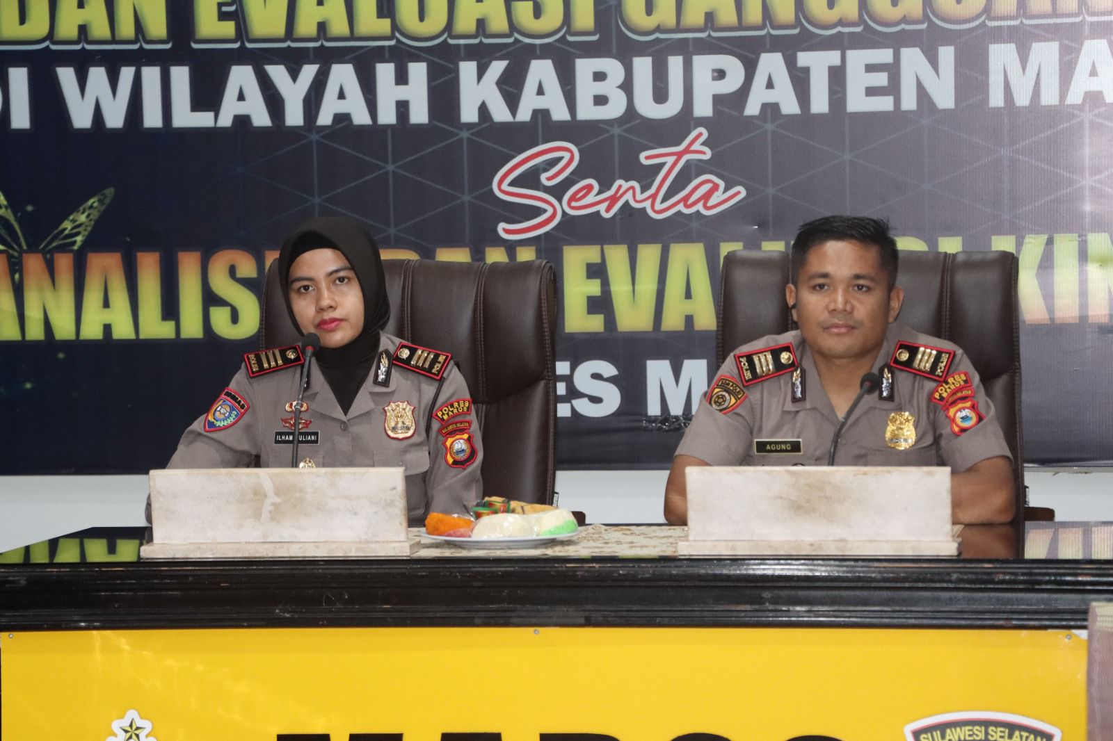 Polwan Polres Maros Dibekali Pembinaan Trauma Healing untuk Pendampingan Masyarakat