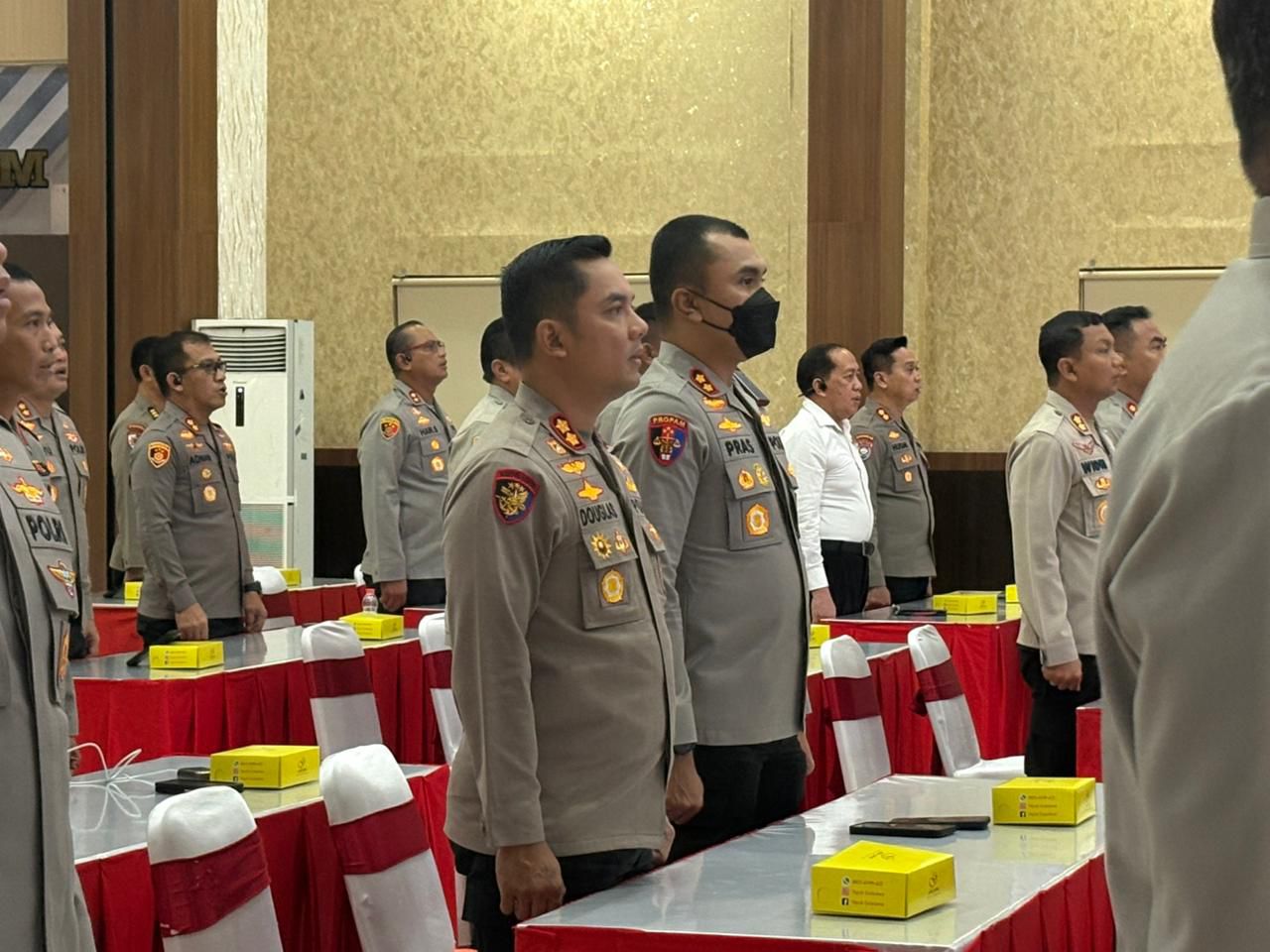 Taklimat Audit Tematik, Kapolres Maros Tegaskan Komitmen Profesionalisme Penanganan Perkara