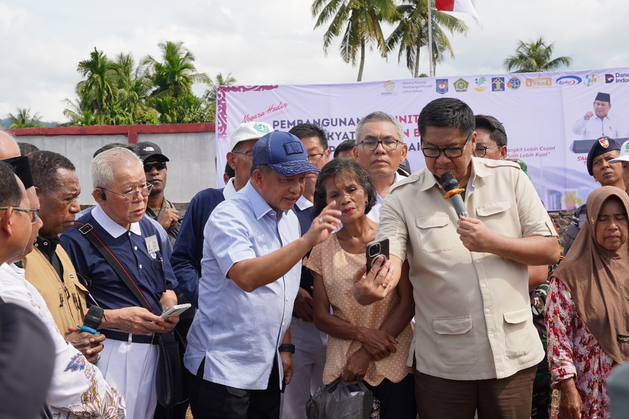 Mendagri dan Menteri PKP Mulai Pembangunan Hunian Tetap Bagi Warga Terdampak Bencana di Tapanuli Tengah
