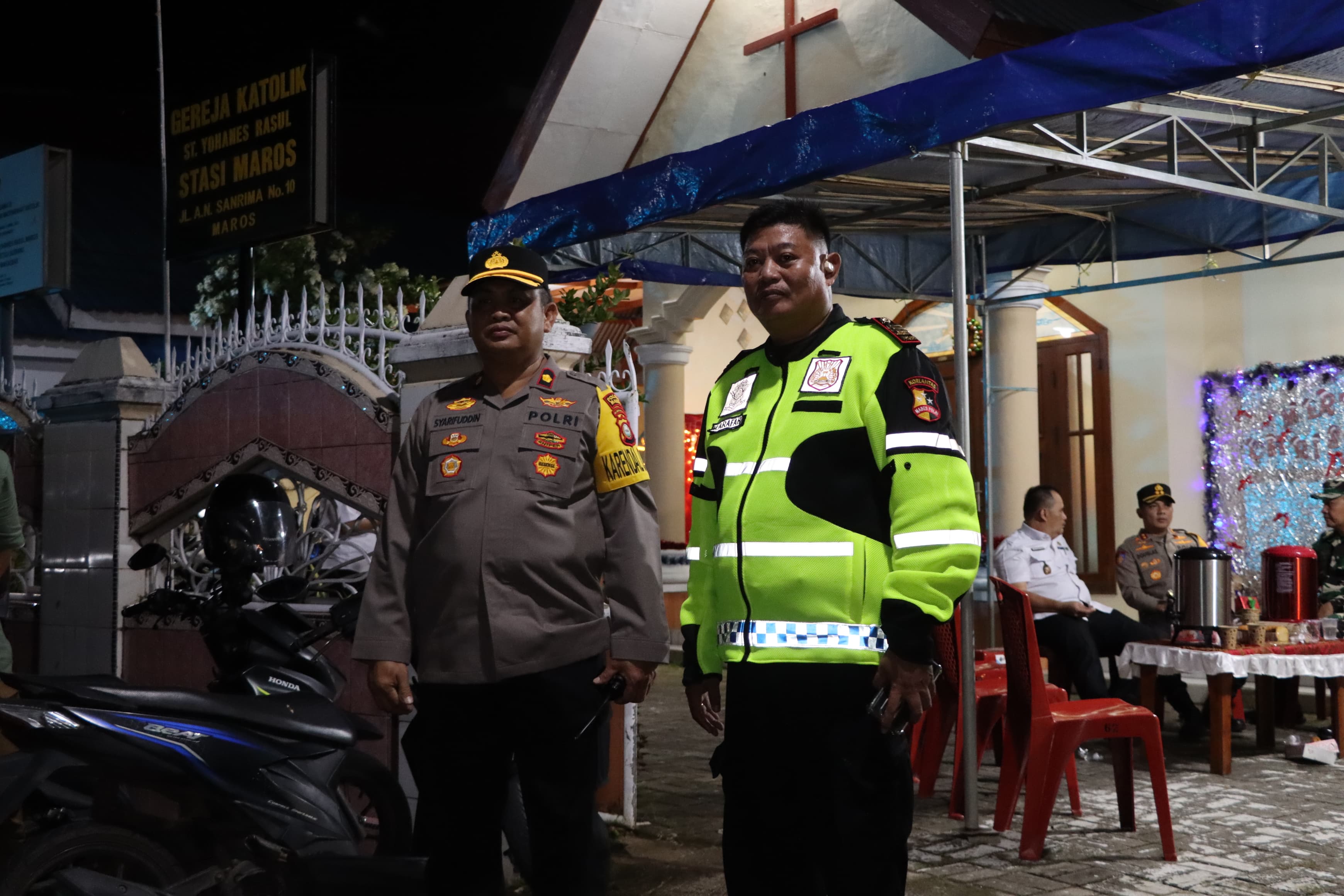 Polres Maros Kerahkan Ratusan Personel Amankan Rangkaian Natal 2025