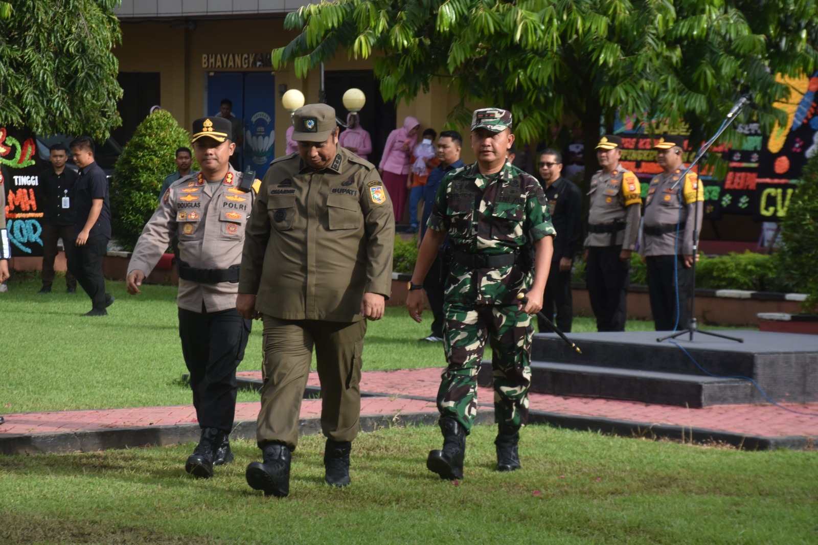 Polres Maros Terjunkan Ratusan Personel Amankan Malam Pergantian Tahun Di Maros