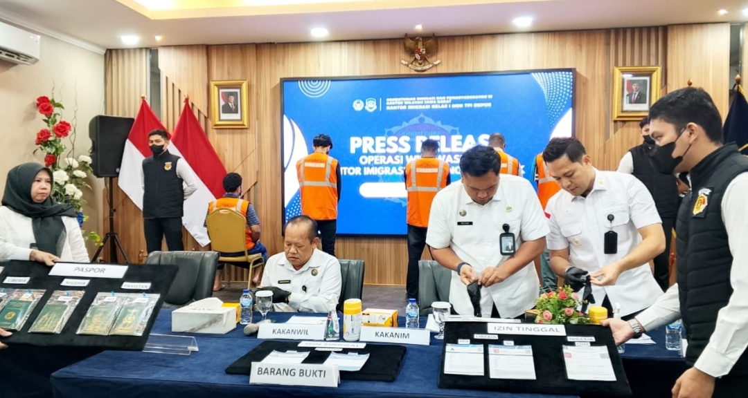 Operasi Wirawaspada, Imigrasi Depok Libatkan Media dan Masyarakat Awasi WNA