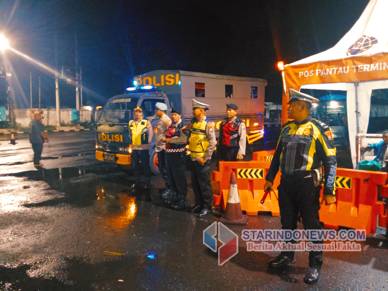 Polres Kediri Kota Gelar Patroli Skala Besar, Jaga Keamanan dan Kondusivitas Wilayah Jelang Nataru