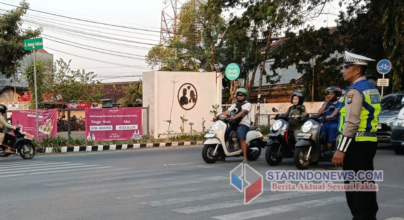 Humanis dan Profesional, Satlantas Polres Kediri Kota Gelar Kegiatan Bertajuk “ Sapa Sore “