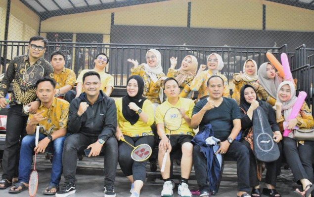 Sambut HUT ke-130 BRI, BRI Cabang Cilegon Gelar Lomba Bulutangkis dan Doa Bersama Insan BRILian