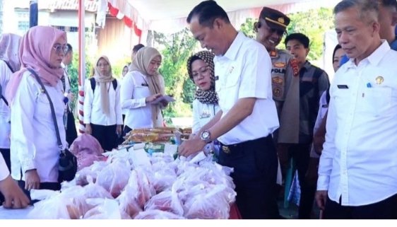 Gerakan Pangan Murah dan Pasar Murah di Kota Prabumulih Tahun 2014