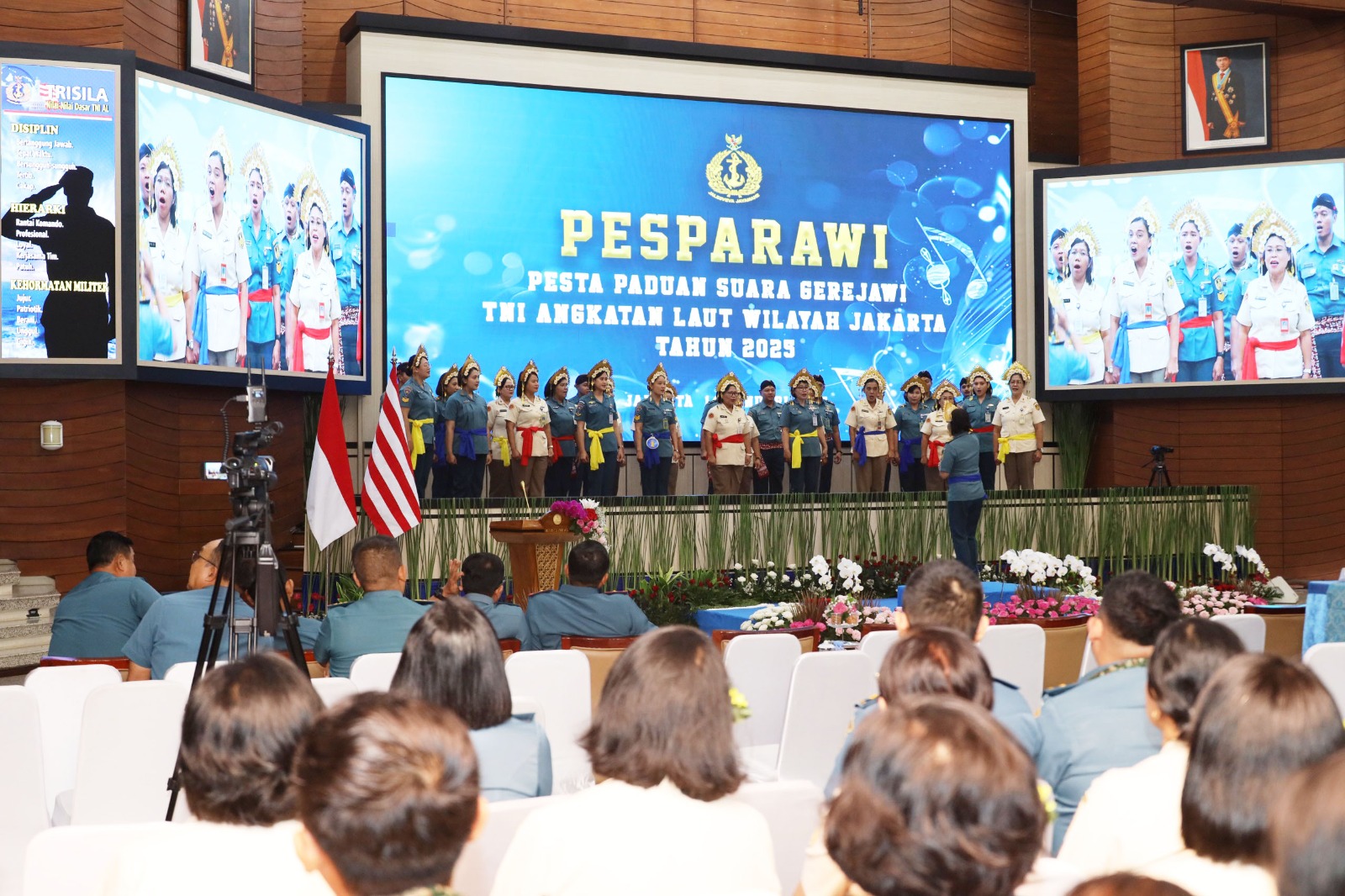 Danseskoal Hadiri Pesparawi TNI Angkatan Laut Wilayah Jakarta Tahun 2025