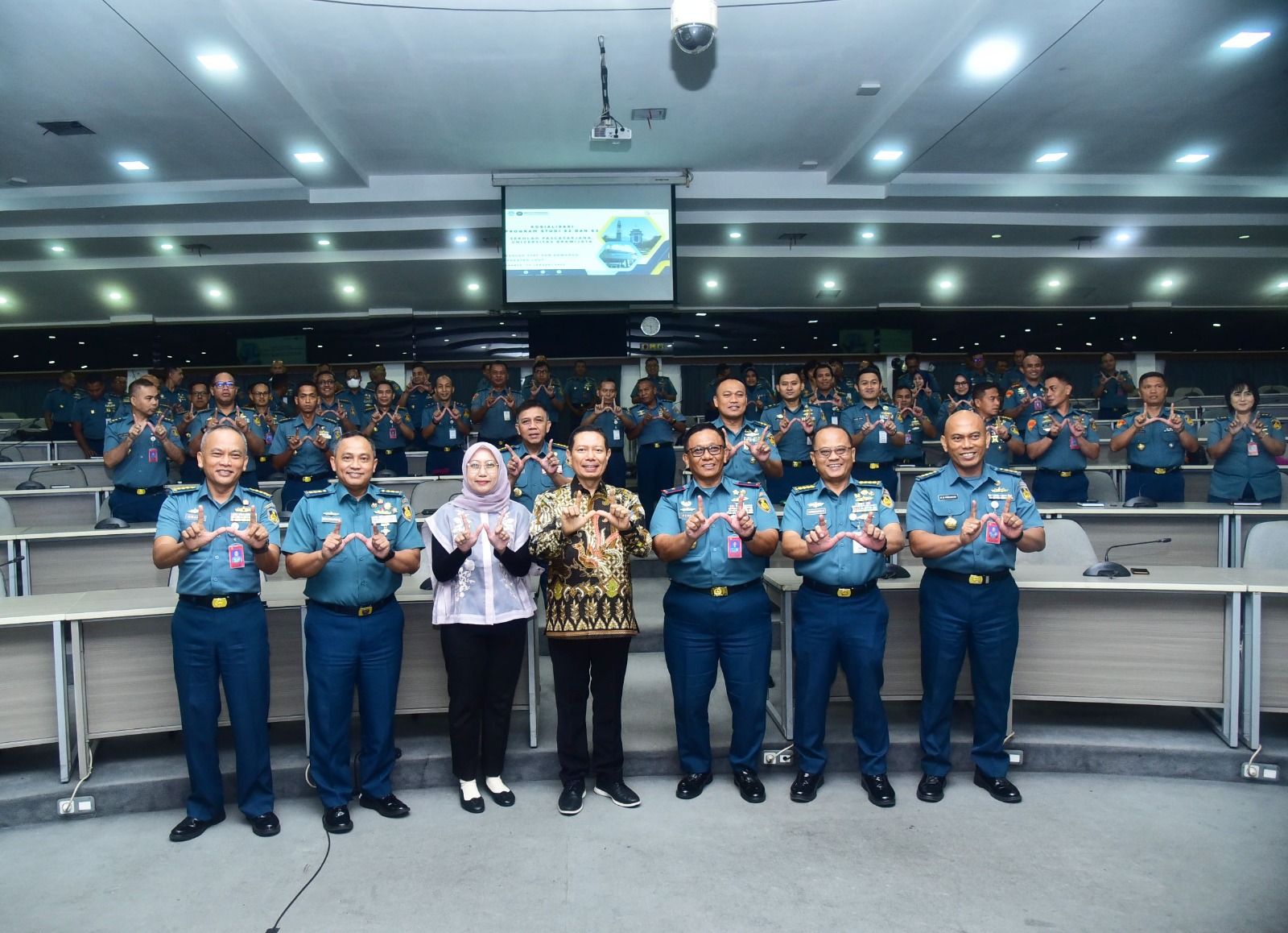 Seskoal Menerima Sosialisasi Program Studi S2 dan S3 dari Sekolah Pascasarjana Universitas Brawijaya