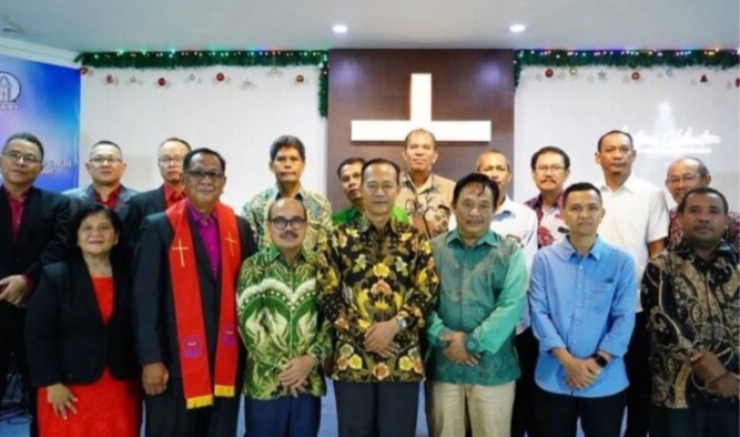 Pemkot Prabumulih Perayaan Natal Di Gereja Bethel Injil 2025