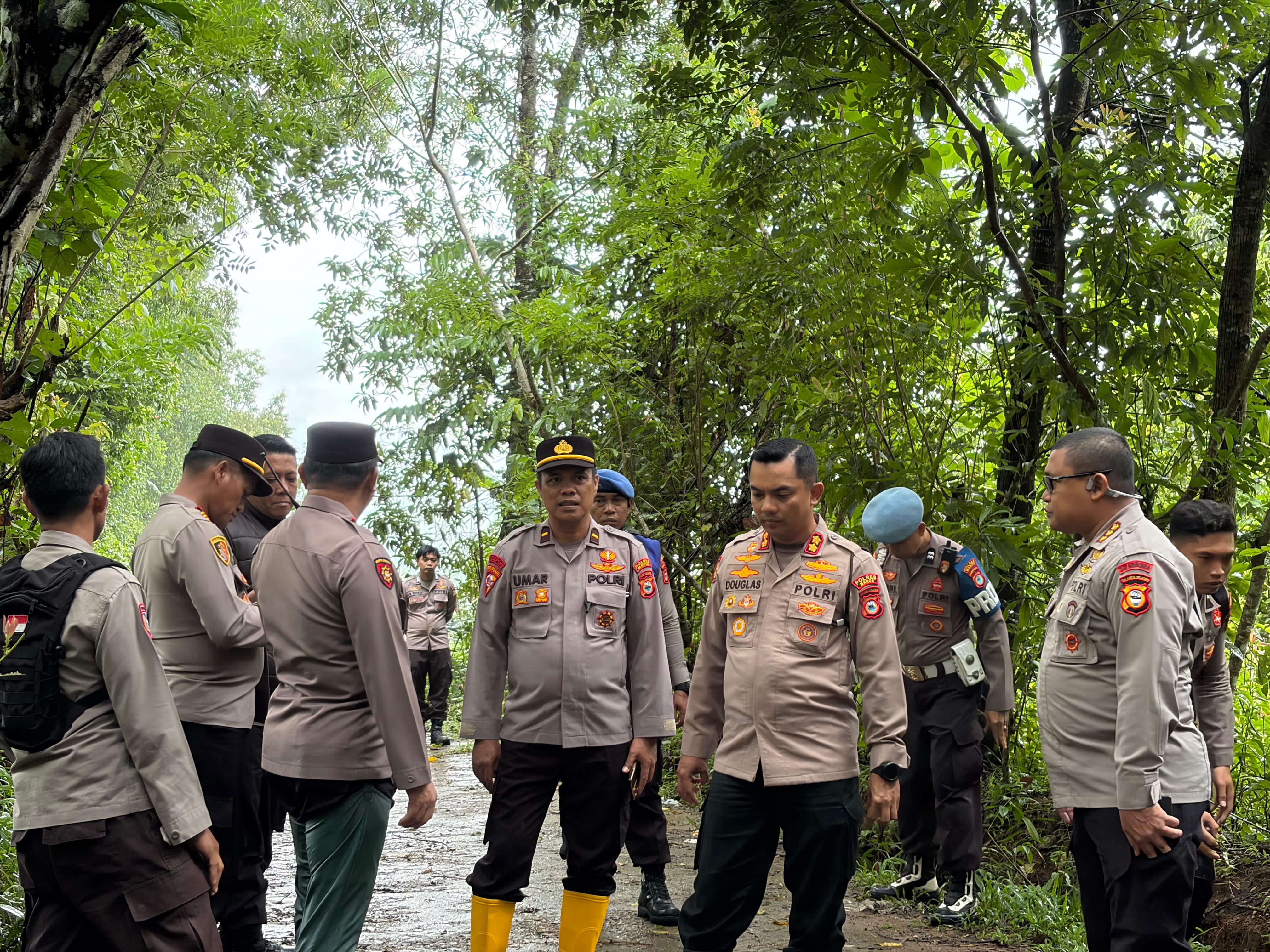 Kapolres Maros Pastikan Kesiapan Penjemputan Jenazah Korban Kecelakaan Pesawat ATR 42-500