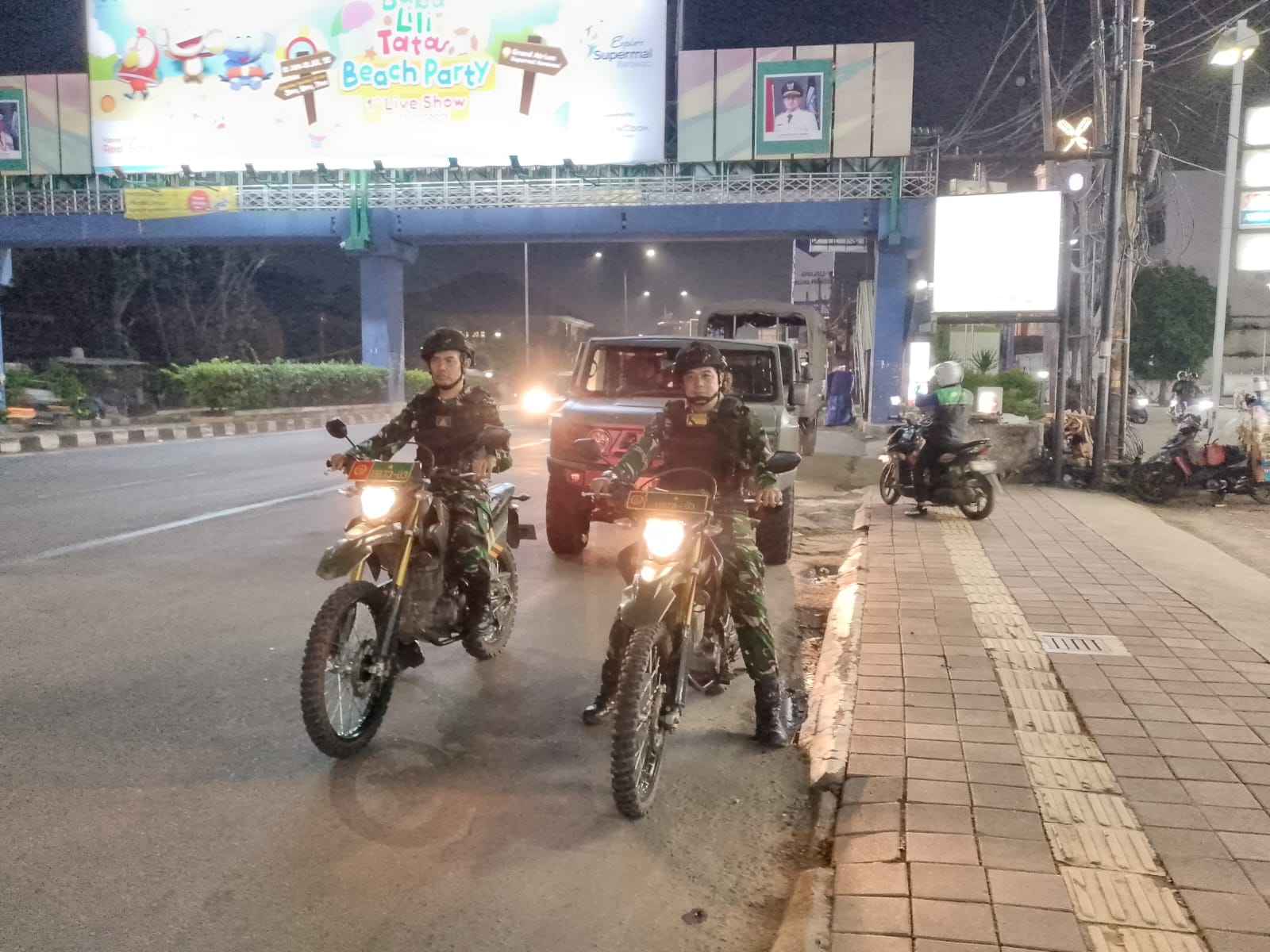Patroli Malam Maung, TNI dan Komduk Satu Langkah Wujudkan Wilayah Aman