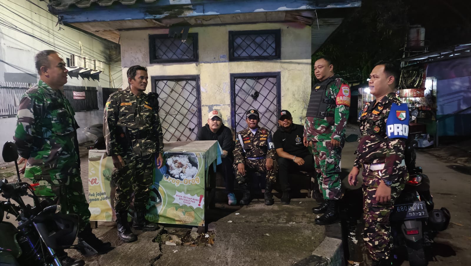 Patroli/Siskamling Terpadu, TNI dan Komduk Perkuat Keamanan Wilayah